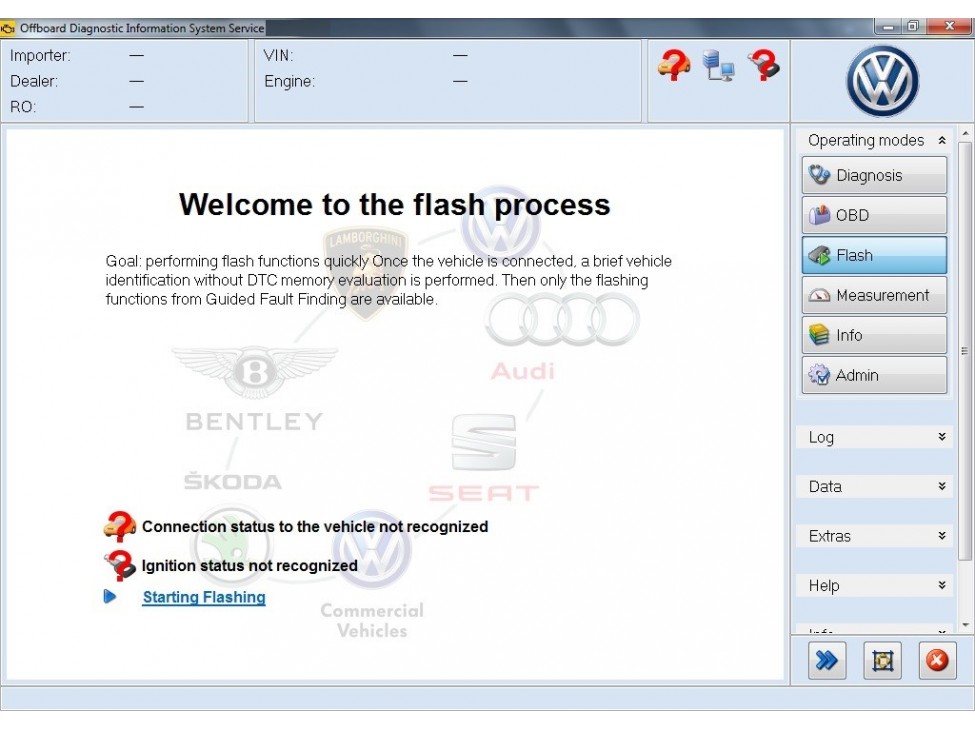 VW Audi Bentley dealerlevel diagnostics, coding programming